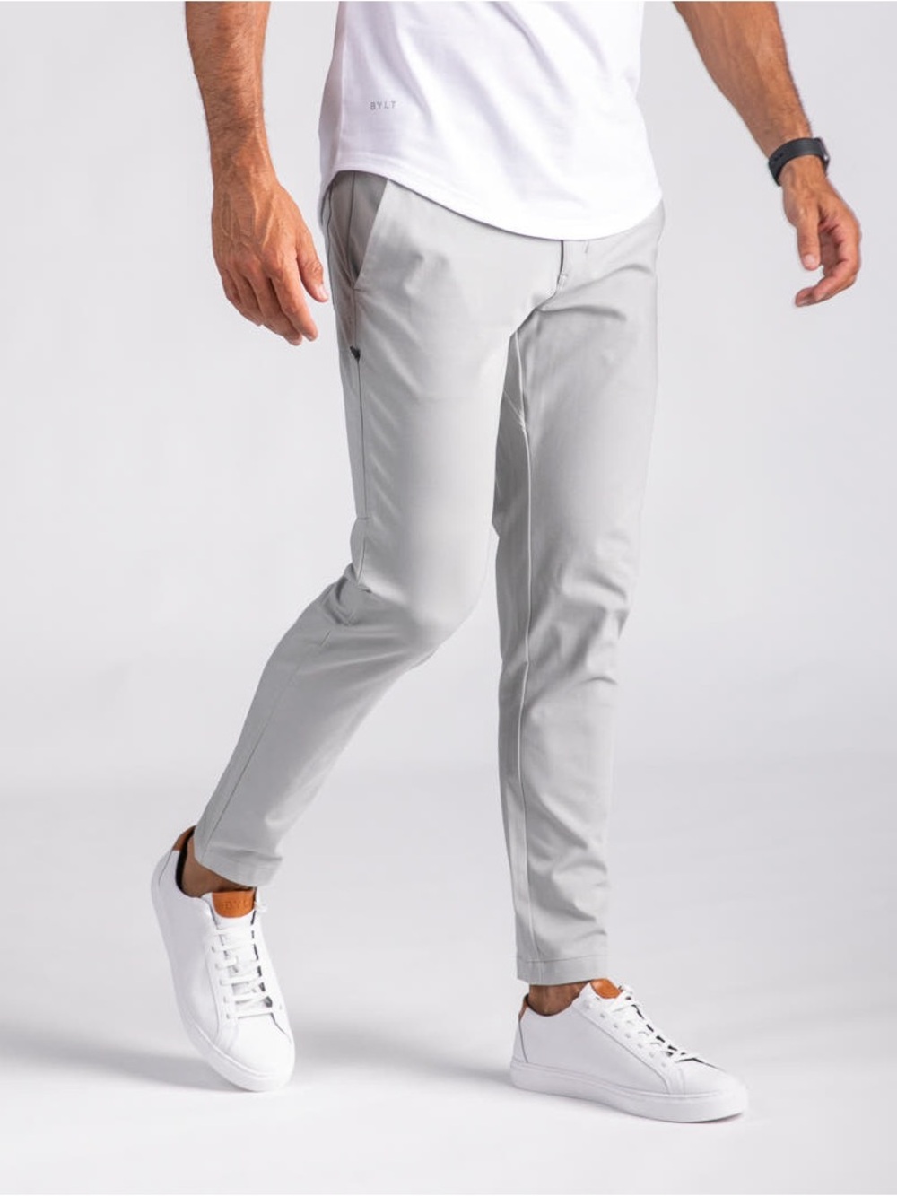 BYLT Premium Basics Everyday Pant 2.0 Light Gray (Storm)